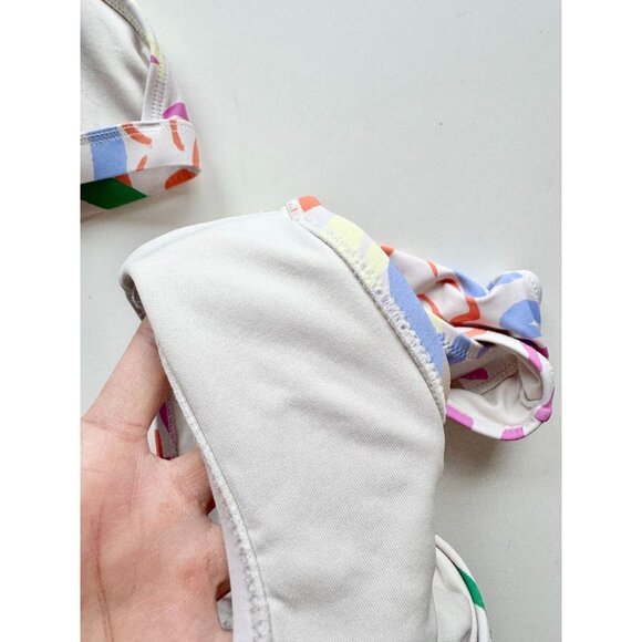 GAP Spring Floral Triangle Top Bikini Swim Set, Size S/M - Picture 9 of 11